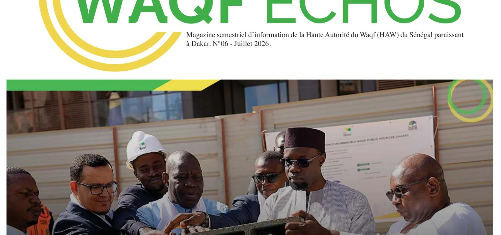 Waqf Échos N°06 - juillet 2026 est disponible