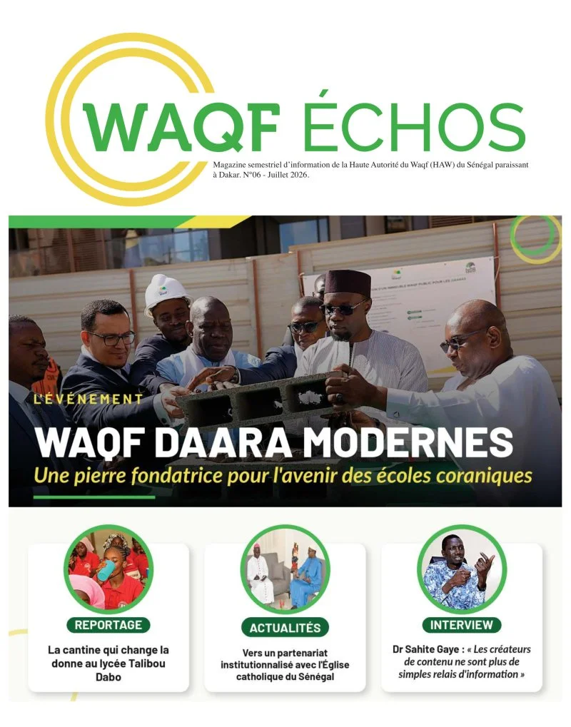 Waqf Échos N°06 - juillet 2026 est disponible