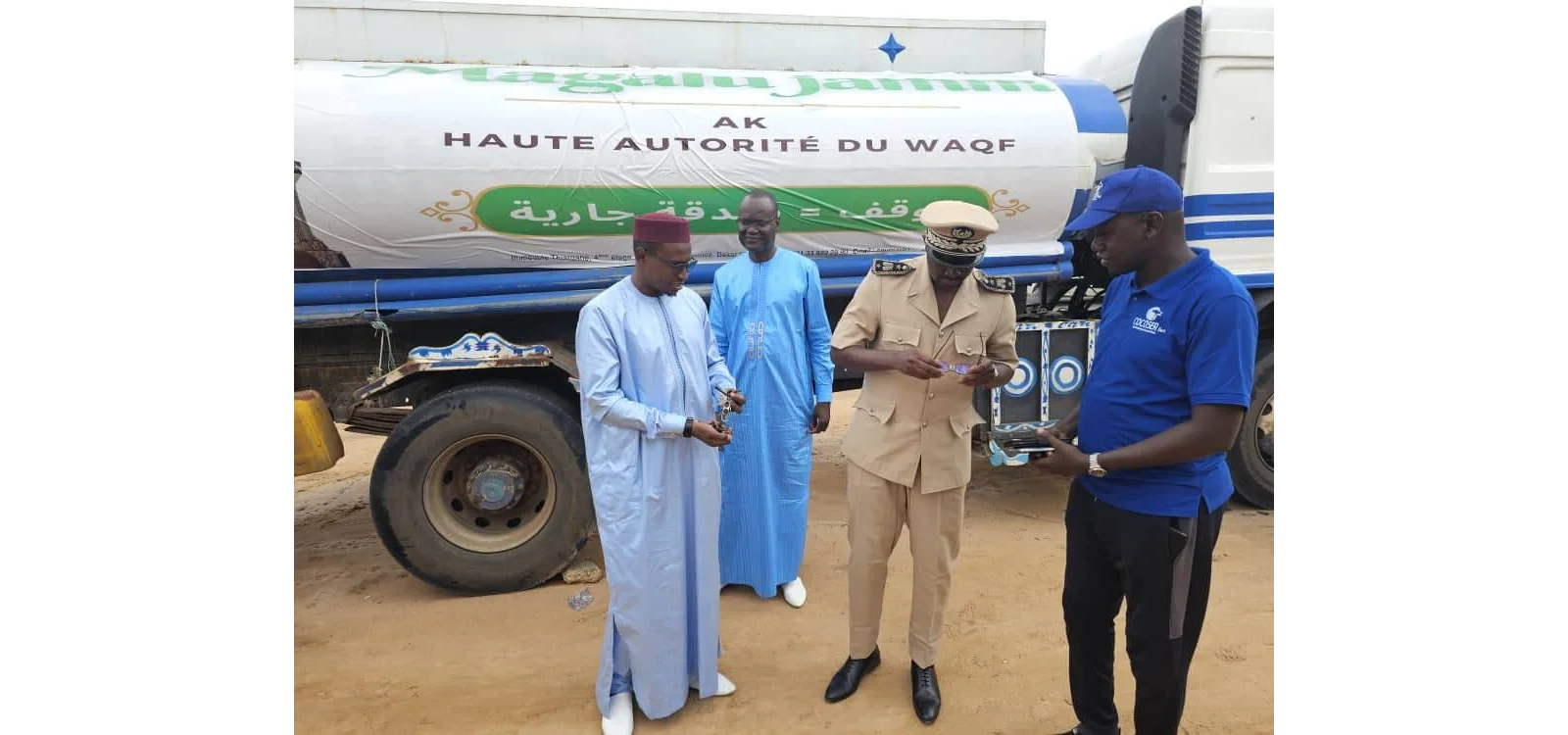 La Haute Autorité du Waqf fournit cinq camions-citernes pour le Grand Magal de Touba